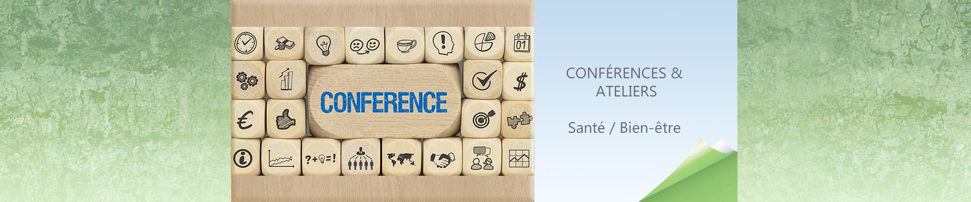 Conférences et ateliers Santé et Bien-être par Patricia Larcher Diététicienne & Naturopathe à Limoux